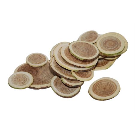 Basic Woodslices 250gr D2-4 Wood