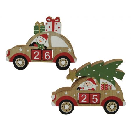 Adventskalender Auto b18h13verschiedene Arten