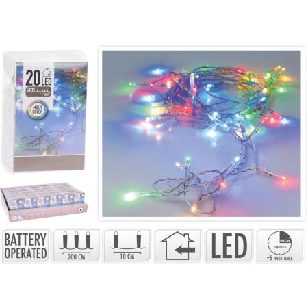 LED BELEUCHTUNG 20ST B/O MULTI MET