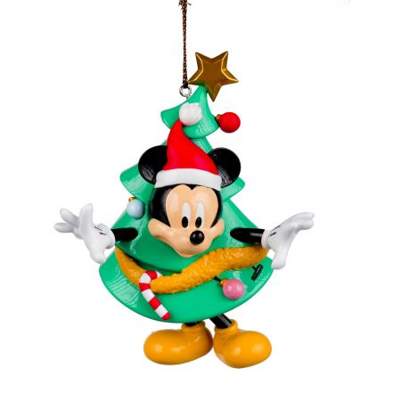 3.9"3D Blowmold Mickey tree