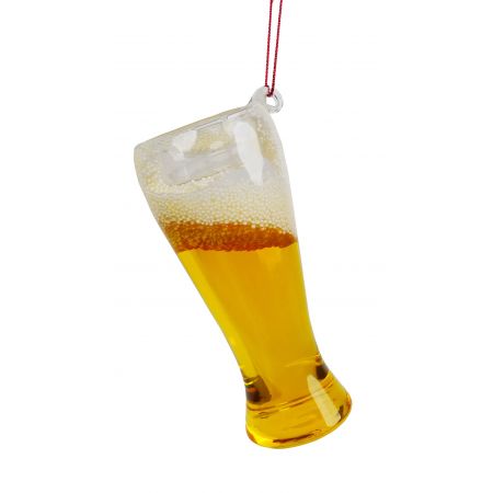 3.3-4"GLASS BEER GLASS ORN