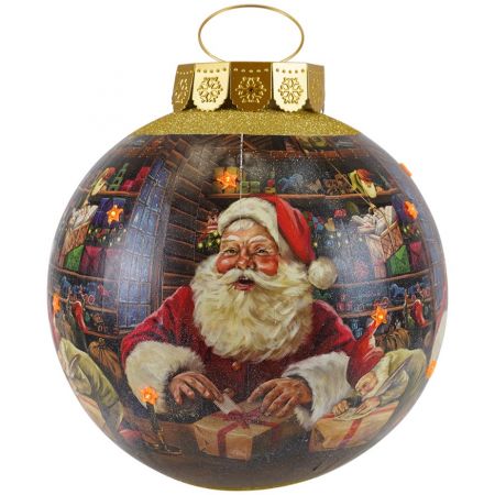 Christmas ball santa
B/O-40x40x40cm-LED-Multicolor