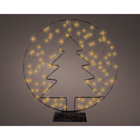 MicroLED frame kerstboom light l4b35cm zwart /klassiek warm 