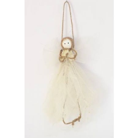 Hanger Angel 3 Pcs H12D12 Natural