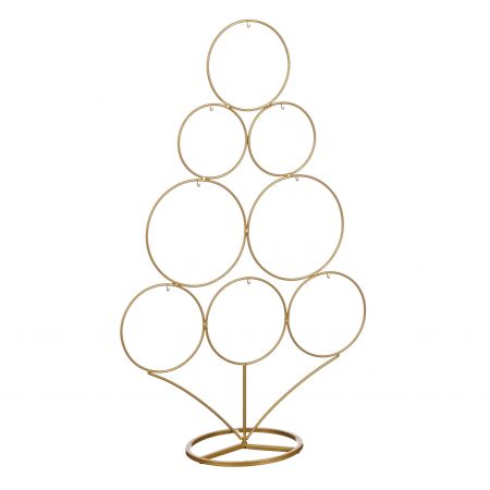 Dekoration Weihnachtsbaum Gold - l36xb16xh58cm