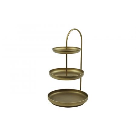 Etagere Perks L messing L30B30H53CM