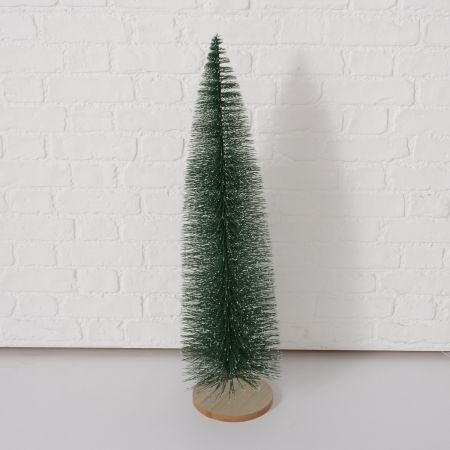 Dekoständer Tarvo, Baum, Weihnachtsbaum, H 90 cm, Pappel (Populus), Kunststoff, Einfarbig