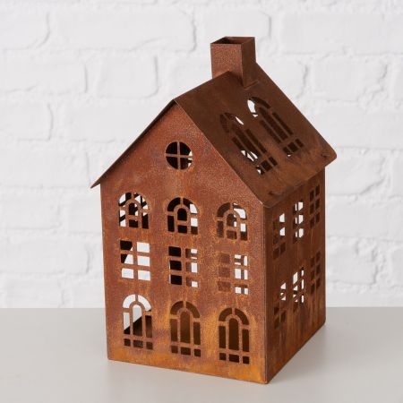 Lantaarn Kolding, Huis, Indoor, H 20 cm, B 12 cm